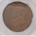 AUSTRALIA 1933/2 ONE 1 PENNY . VARIETY . OVERDATE . PCGS XF